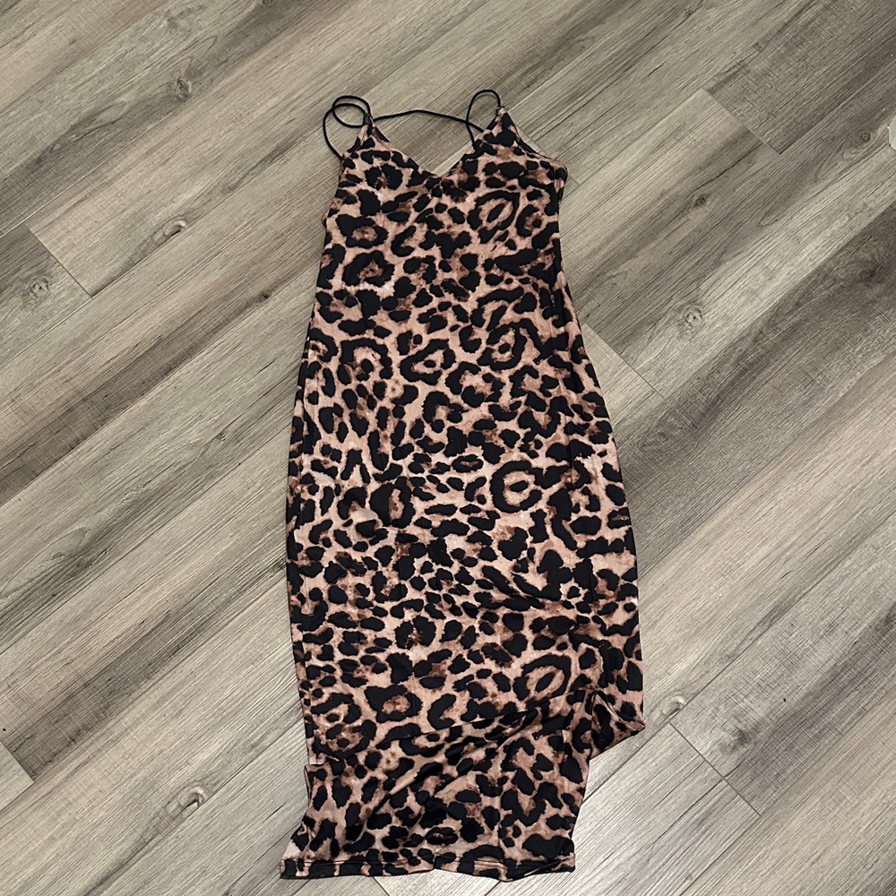 Leopard Print Bodycon Dress